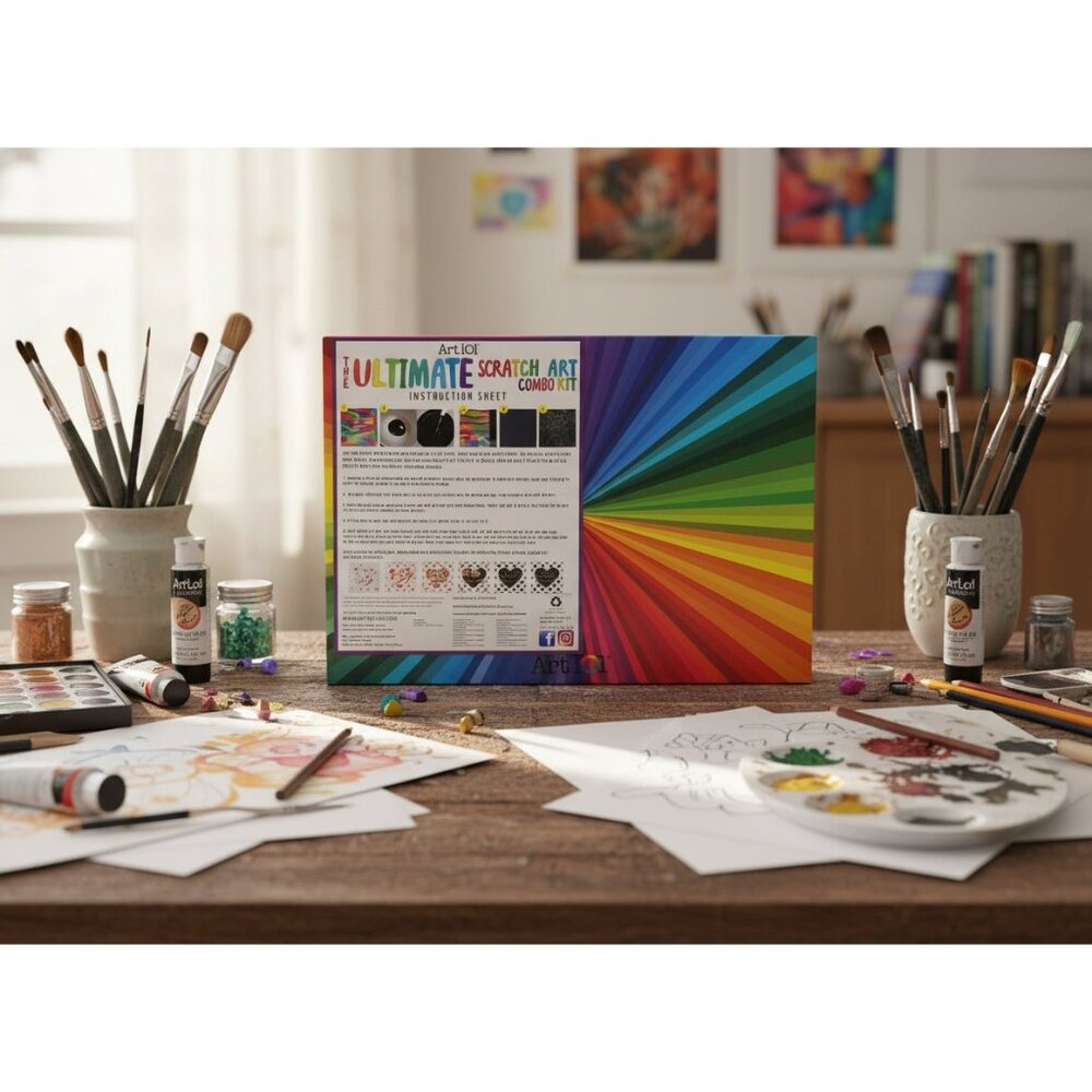 Ultimate Art‎ 101 scratch art combo kit